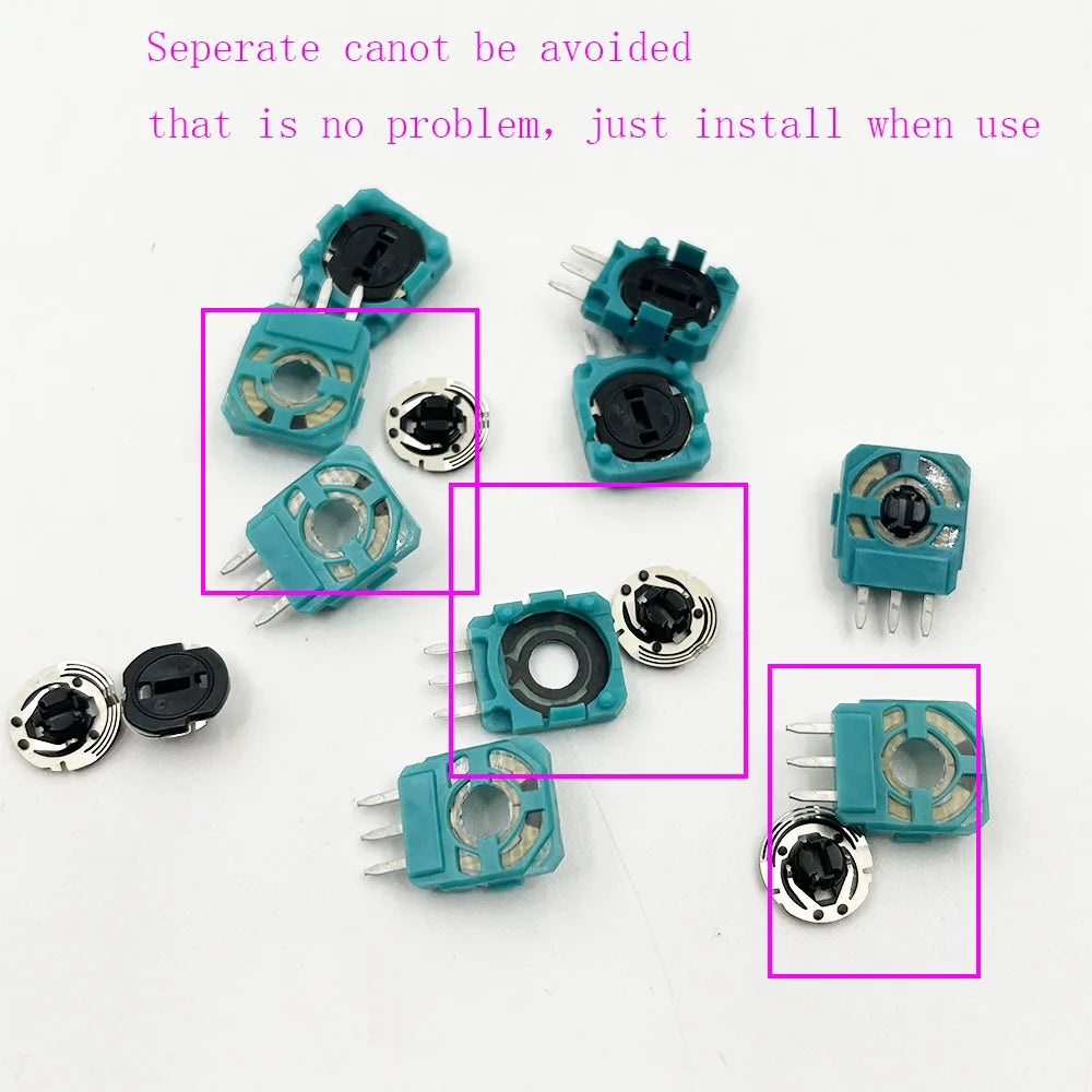 100PCS Original OEM for PS4 PS5 Slim Pro Controller Joystick Potentiometer 3D Analog Side Buttons for XBOX ONE Series S X Game console repair parts