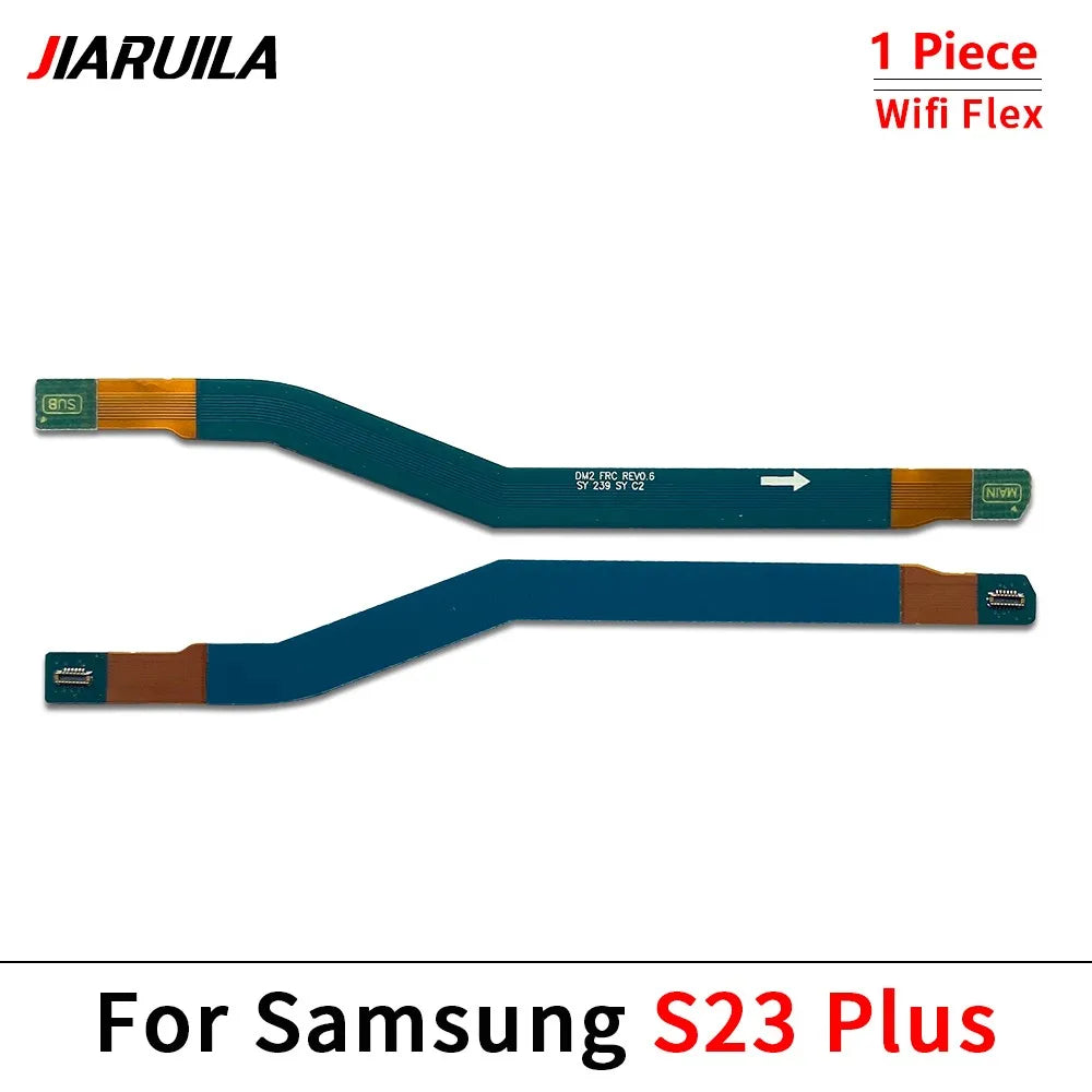 10Pcs, New For Samsung S20 S21 S22 S23 S24 Plus Ultra 4G 5G Signal Antenna Main Board Connector LCD Motherboard Flex Cable Samsung phone repair parts
