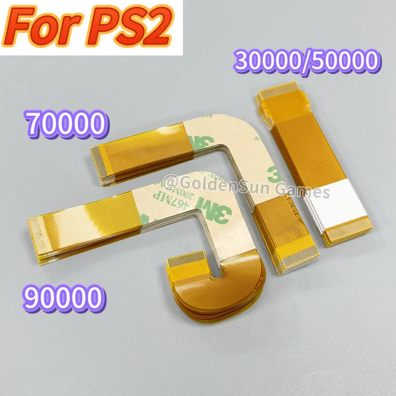100pcs/lot Laser Lens Connection Cable for PS2 SCPH 30000 50000 7000x 90000 Flexible Flat Ribbon Cable for Ps2 Slim Accessory Game console repair parts