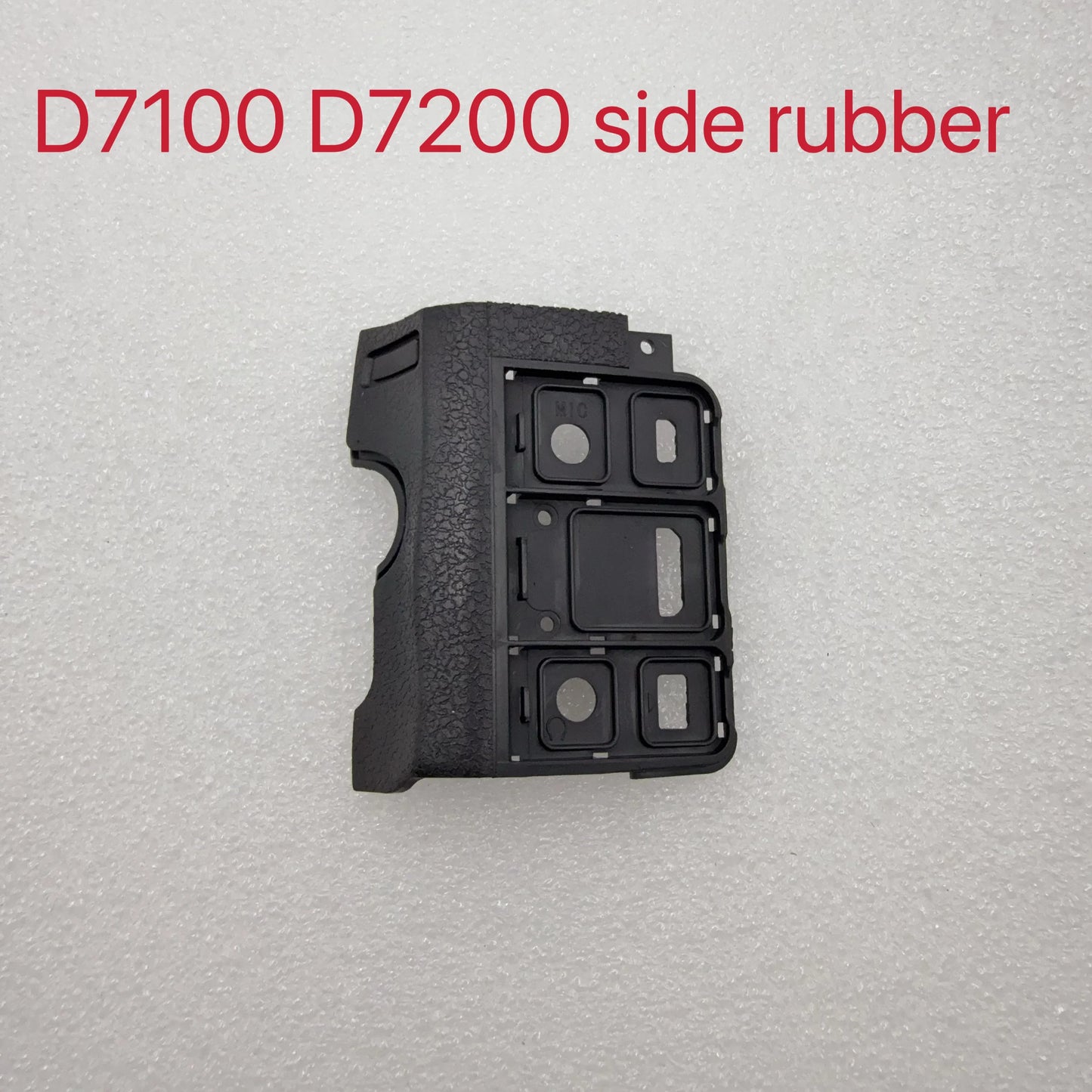 1PCS New for Nikon D7100 D7200 Side Shell Cover Leather USB Rubber Camera Parts Digital Camera repair parts