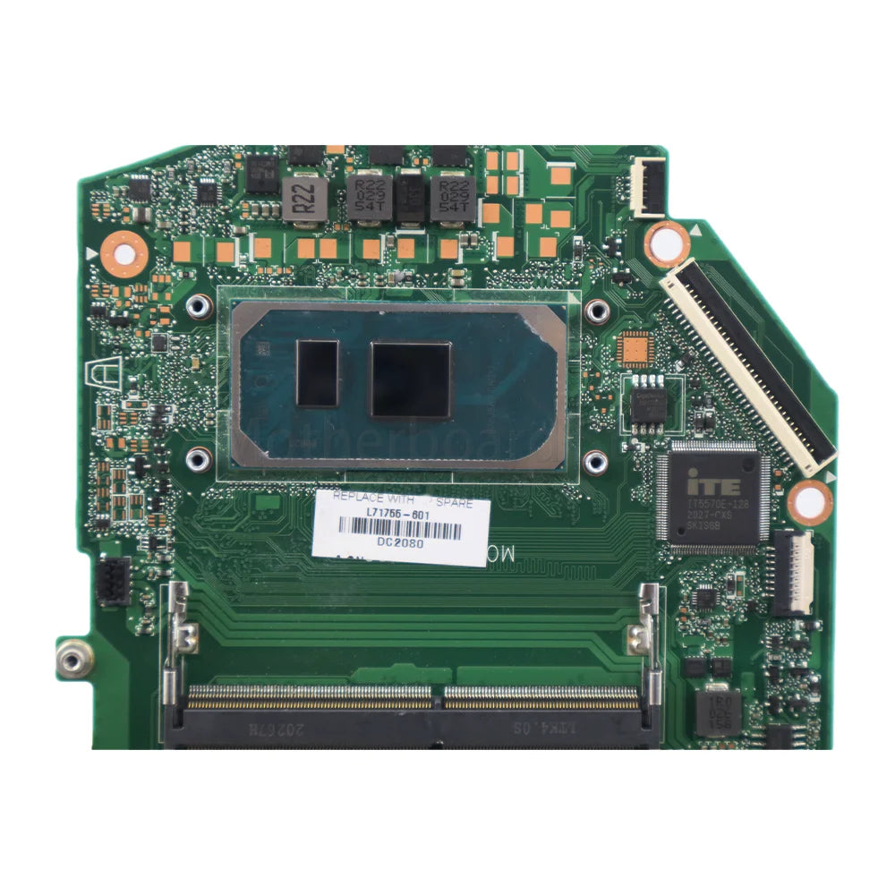 Laptop Motherboard For HP 15-DY Notebook DA0P5HMB8H0 DA0P5HMB8H1 DA0P5HMB8I0 DA0P5DMB8C0 With CPU I3-1005G1 I5-1035G1 I7-1065G7  HP laptop repair parts