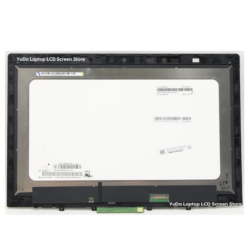 13.3" Touch Screen For Lenovo ThinkPad L390 Yoga 20NT 20NU L380 Yoga 20M7 20M8 LCD Display Digitizer+Bezel Assembly 1920x1080 Lenovo laptop repair parts