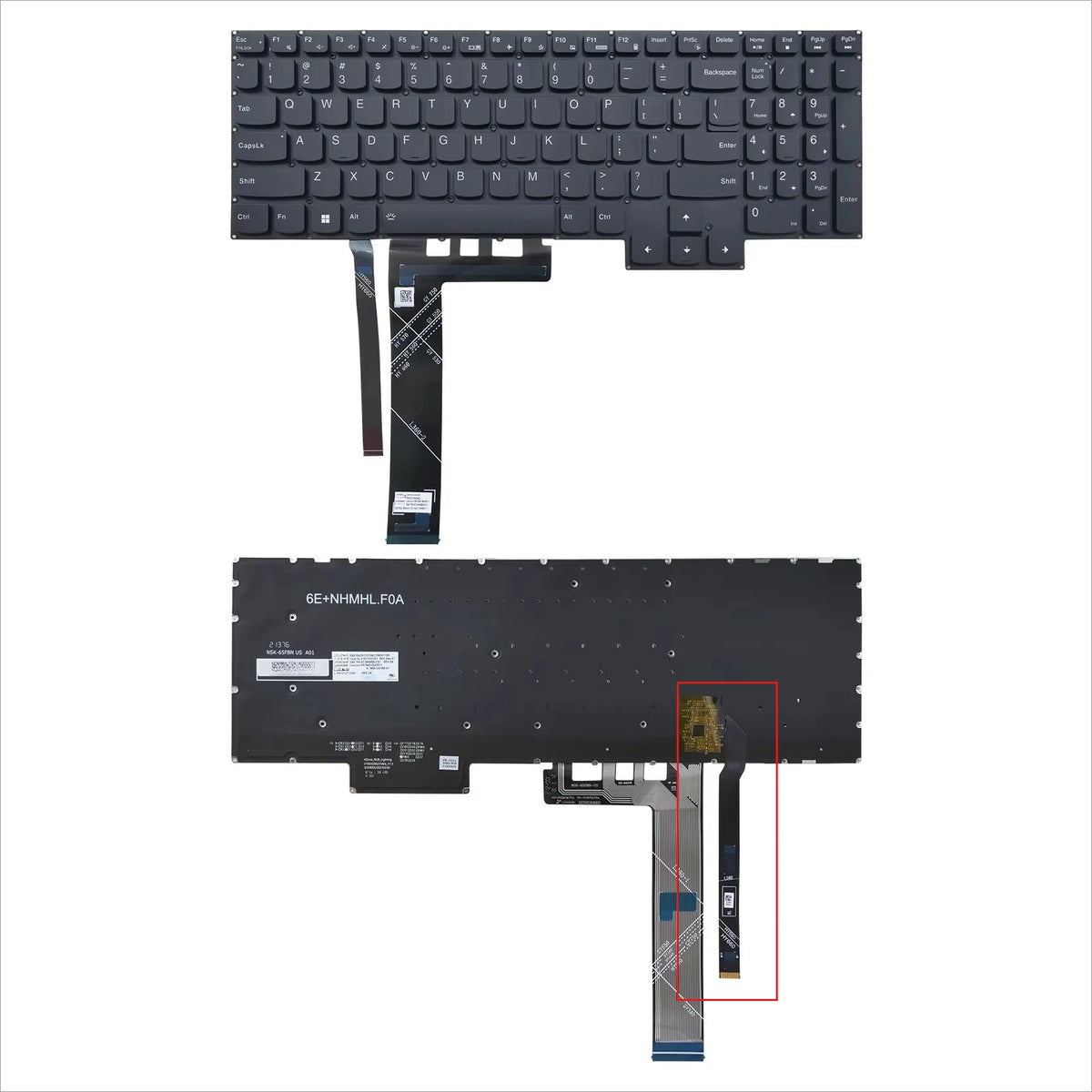 Upper case keyboard for Lenovo Legion 5-17ARH05H 15IMH05 15ACH6A Y7000 R7000 P R7000p 2021 topcase palmrest C shell touchpad Lenovo laptop repair parts