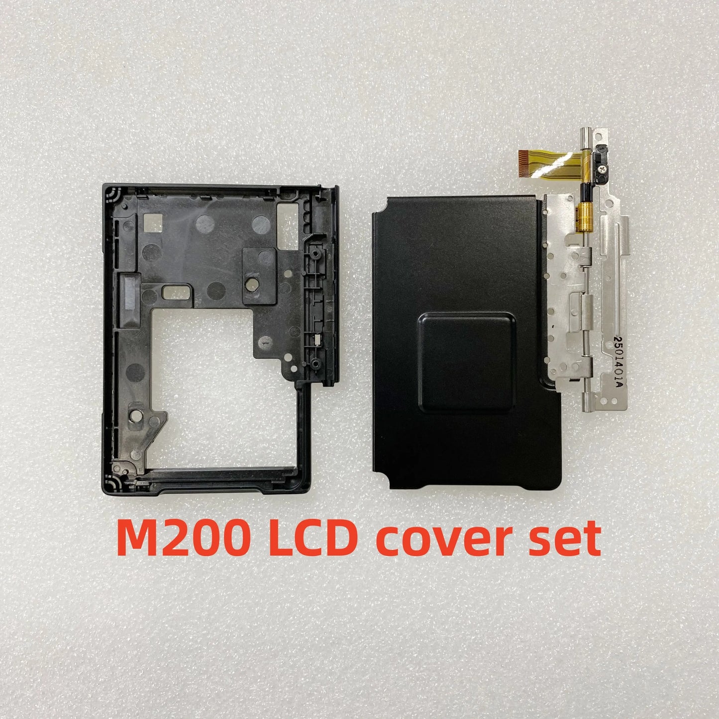 New Original Screen LCD Cover With Hinge Cable For Canon M200 LCD Cover Shell Replacement Parts Digital Camera repair parts