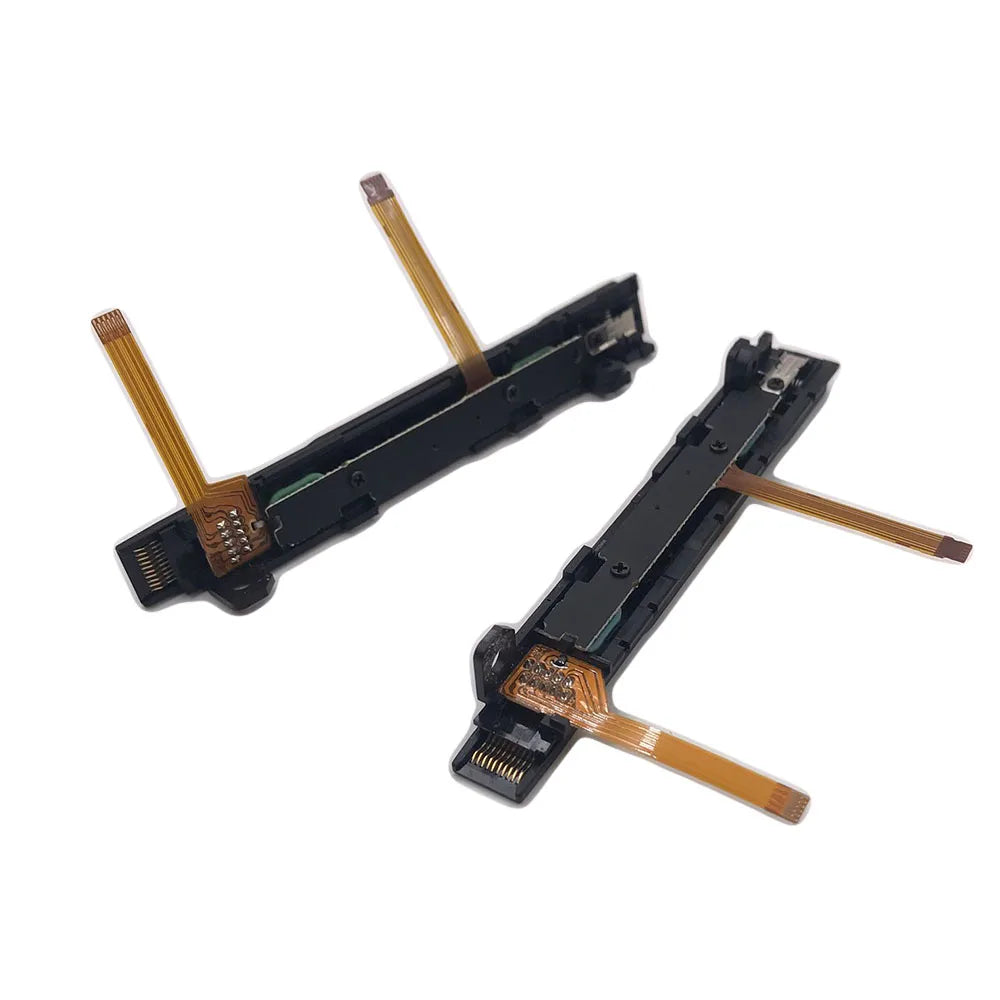 Plastic Slider For Nintendo Switch NS Joy-Con Controller Rail Assembly With Flex Cable Complete Right Left With Button Game console repair parts