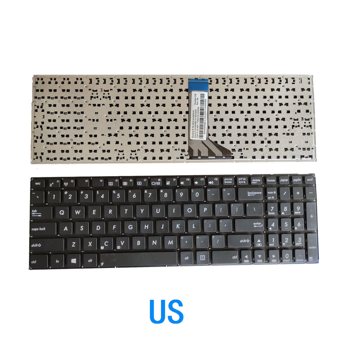 New US Russian Spanish Arab Language Keyboard For ASUS X551 X551C X551S X551CA X551M X551MA X551SL Replacement Keyboard ASUS laptop repair parts