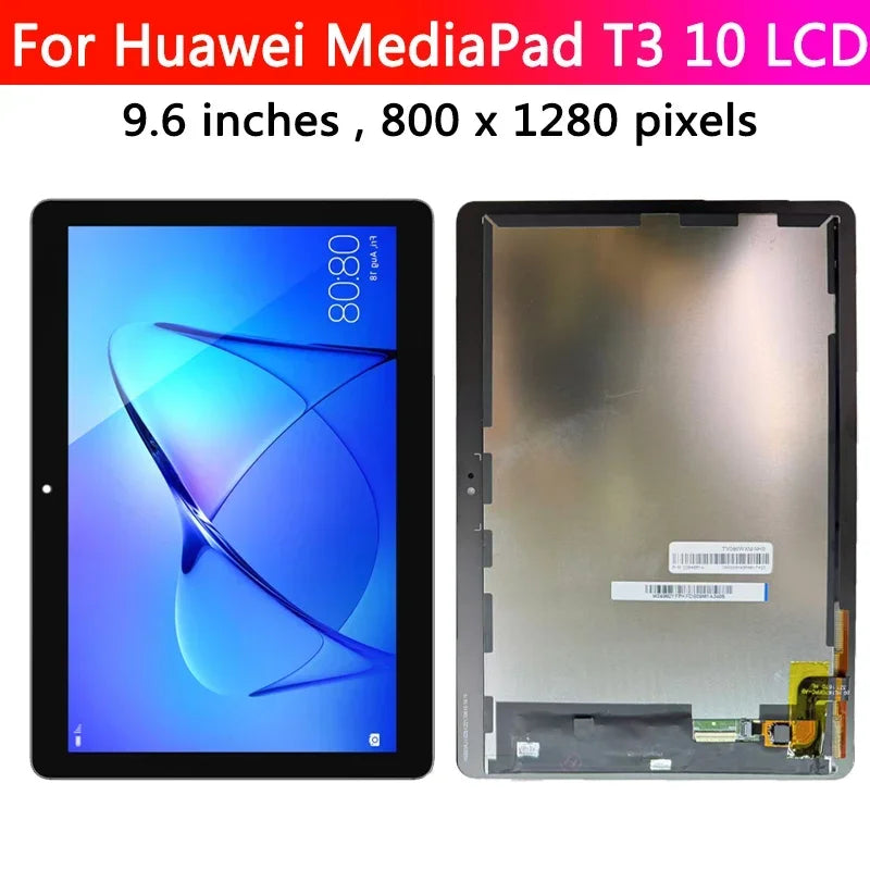 9.6“inch 100% Test For Huawei MediaPad T3 10 LCD Display Touch Screen Digitizer Assembly AGS-L03 AGS-L09 AGS-W09 Display Tablet repair parts