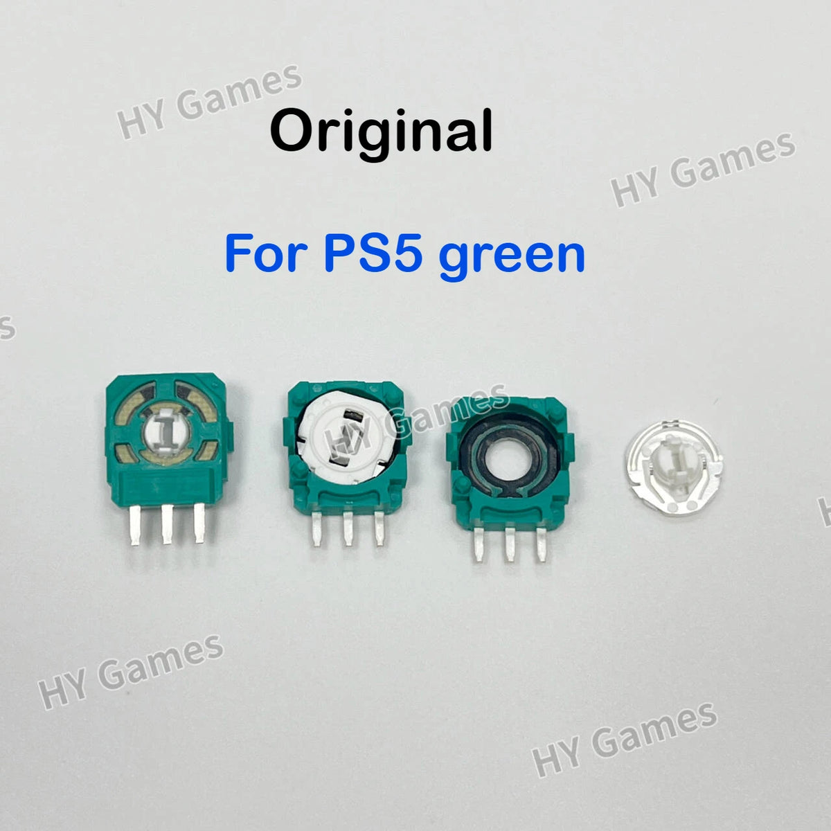100pcs 3D Analog Joystick 2.3K Ohm Potentiometer for PS5 Controller for Playsation 5 3D Thumbstick Axis Resistors Potentiometer  Game console repair parts