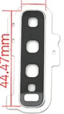 Rear Camera Cover Frame For Samsung S10e S10 Plus Glass Camera Lens with Frame Replacement Samsung phone repair parts
