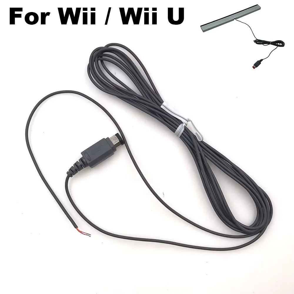 Replacement Wired Infrared Ray Sensor Bar For Nintendo Wii and Wii U Console Port Cable Game console repair parts