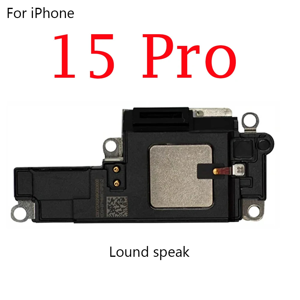 Front Earpiece Flex Cable for iPhone 15  Plus 16 Pro Max Ear Lound Buzzer Sound Speaker Headset fix  Parts iPhone phone repair parts