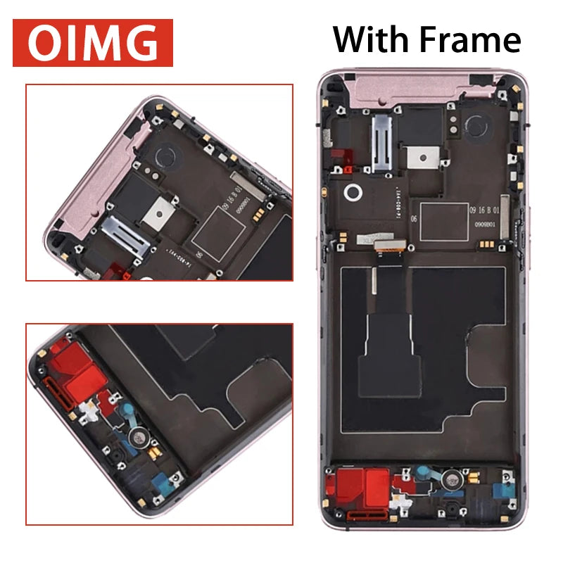 PCKM70, PCKT00, PCKM00, CPH1907 Premium LCD For Oppo Reno2 Display Touch Screen Digitizer Assembly Reno 2 Display With Frame Oppo phone repair parts Realme phone repair parts