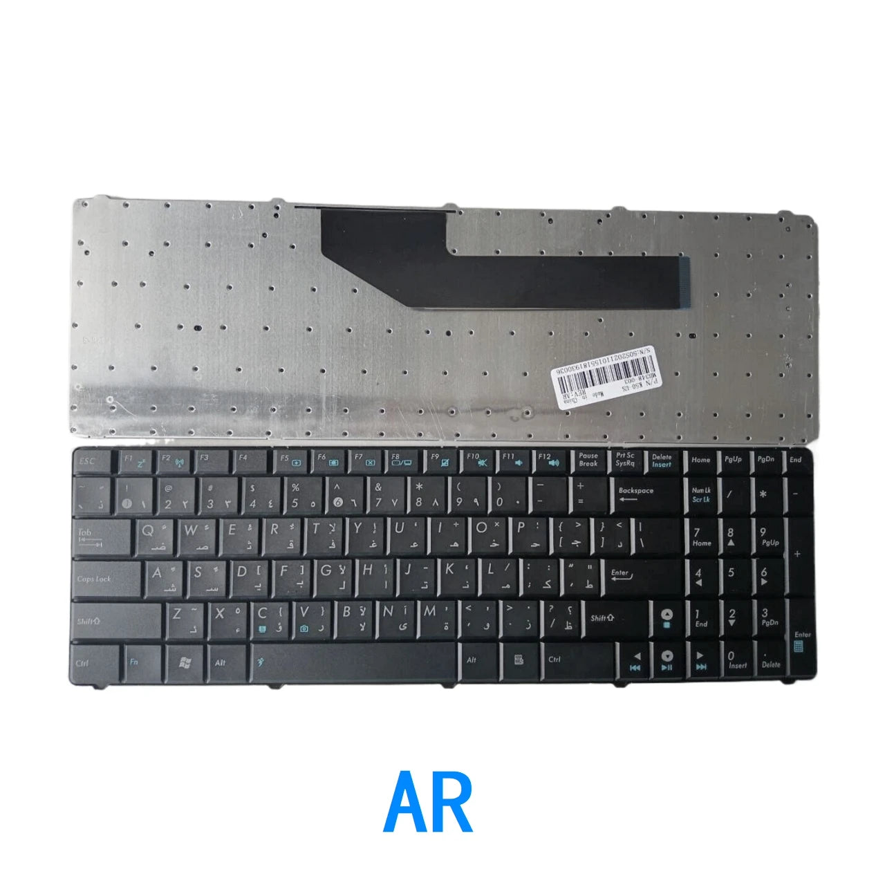 New US Russian Spanish Arab Brazil Laptop Keyboard For ASUS K50 K50I K50IJ K50C K50AB K50AD K50AF K50IN P50 P50IJ ASUS laptop repair parts