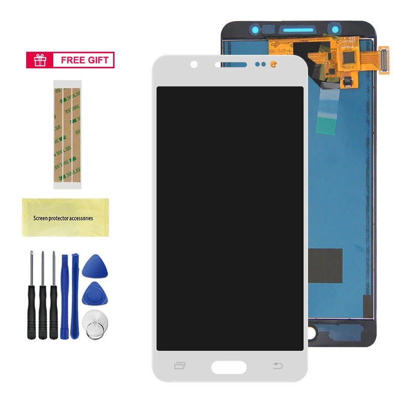 LCD For Samsung J5 2016 LCD Brightness Adjustbale LCD For Samsung Galaxy J5 2016 SM-J510F J510M J510 J510FN Display Touch Screen Samsung phone repair parts