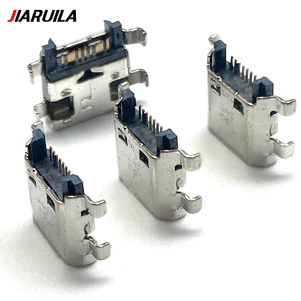 100Pcs, USB charge connector For Samsung J1 J2 J3 J5 J7 metal Prime G530 g532 j510 j710 G570 G610 charging port socket Samsung phone repair parts