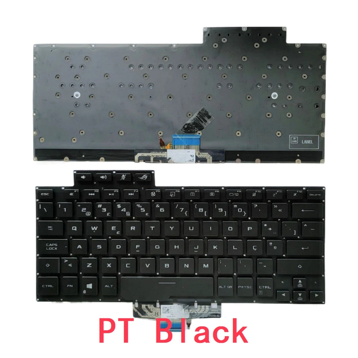 New US Portuguese Laptop Backlit Keyboard For ASUS ROG Zephyrus G14 GA401 GA401U GA401M GA401QM GA401I GA401QC GA401QH GA401QE ASUS laptop repair parts