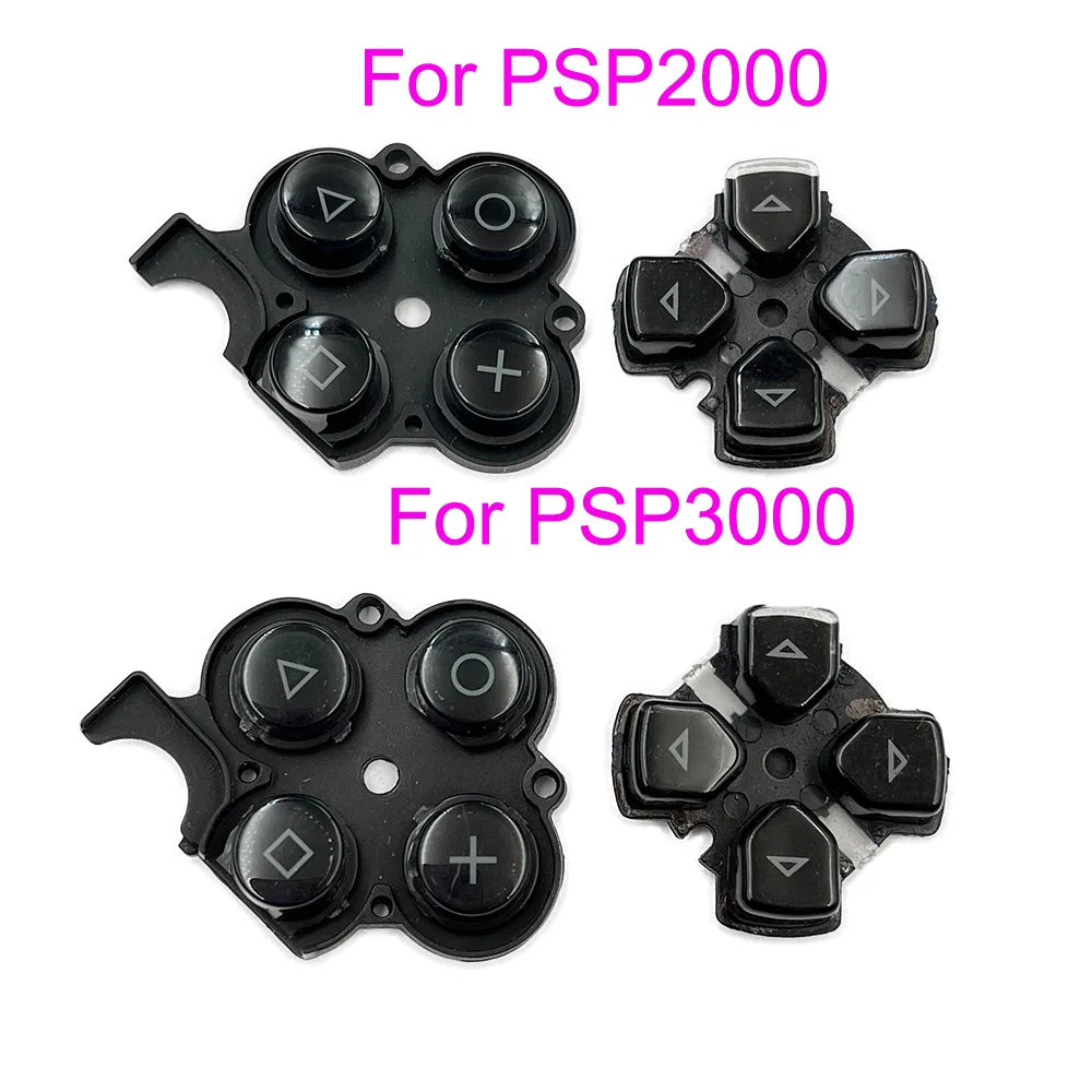 1PC L/R Buttons Compatible With Sony PSP 2000/3000 Slim Replacement D Pad ABXY Button Game console repair parts