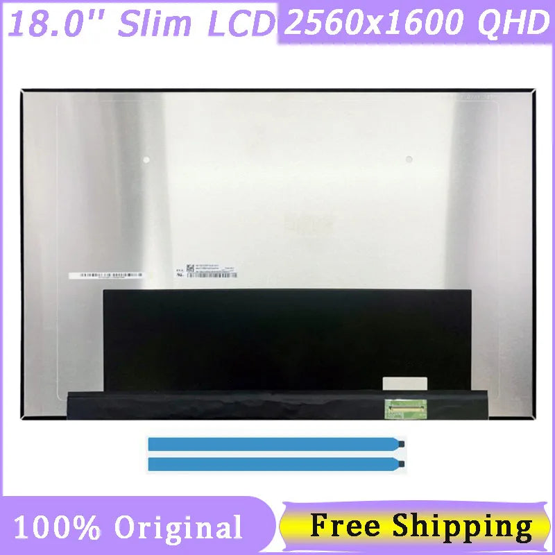 18 Inch Slim 40 Pin Laptop Screen NE180QDM-NZ4 V8.0 NE180QDM NZ4 2560×1600 QHD IPS 240HZ 99% DCI-P3