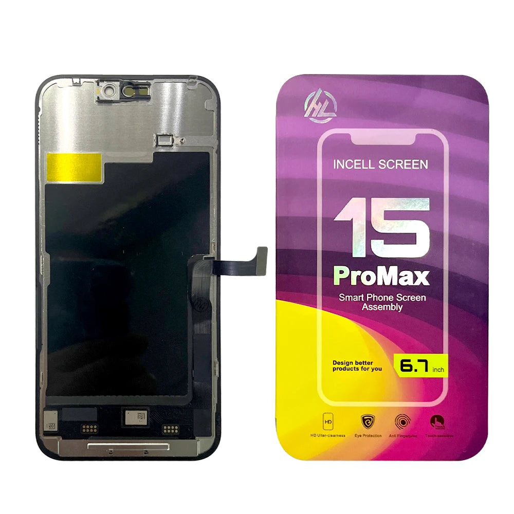 HL LCD Screen For iPhone 16 Pro Max LCD For X XS 11 12 13 14 15 Plus 17 Pro Max XR LCD Display 3D Touch Screen Replacement Parts iPhone phone repair parts