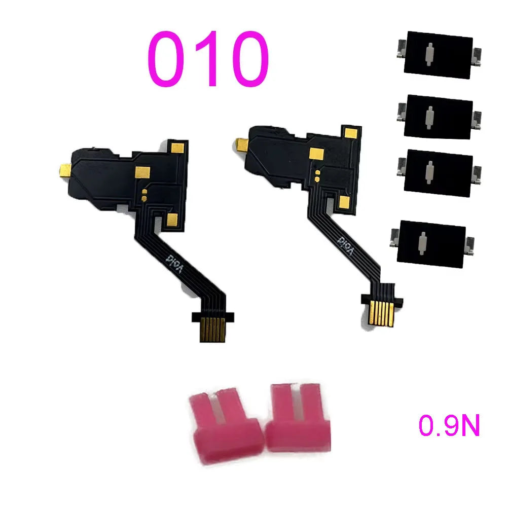 1set DIY Micro Switch  Clicky 0.9 N  Hair Trigger Kit for PS5 Controller BDM-010 & BDM-020, Shoulder Buttons Game console repair parts