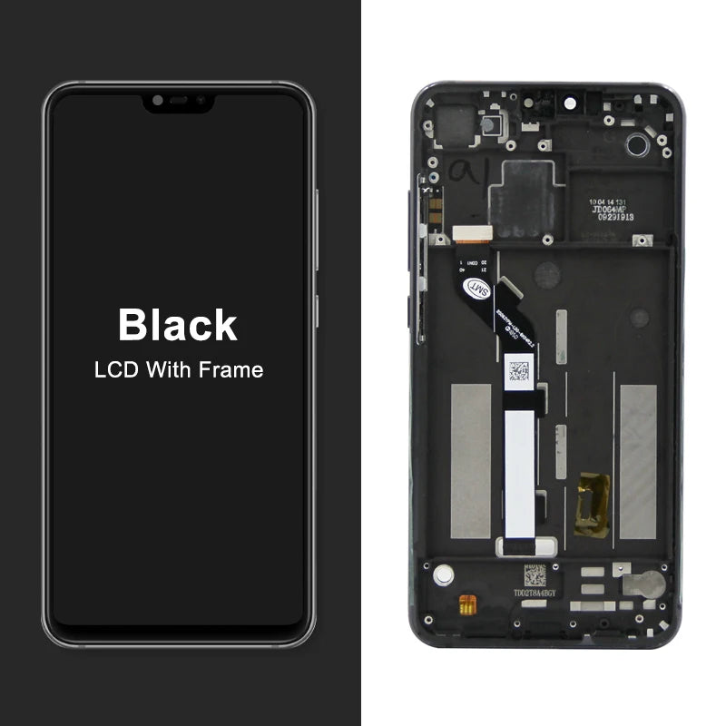 Mi 8 Lite Screen Replacement, for Xiaomi Mi 8 Lite M1808D2TG Lcd Display Digital Touch Screen with Frame for Mi 8 Youth / Mi 8X Xiaomi phone repair parts