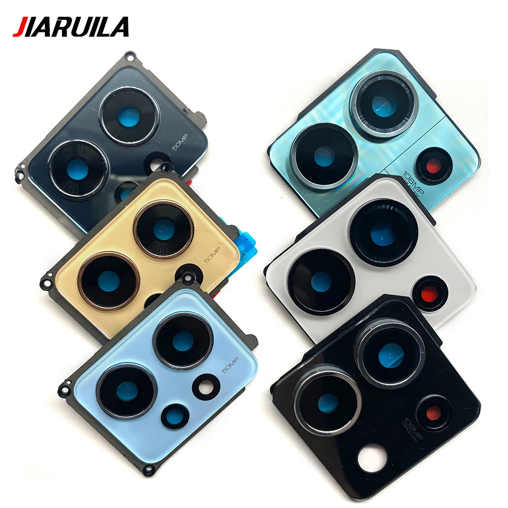 Back Rear Camera Glass Lens Circle Cover With Adhensive For Xiaomi Redmi 12 Note 12 13 Pro Plus 4G 5G Replacement Parts  Xiaomi  Xiao mi phone repair parts