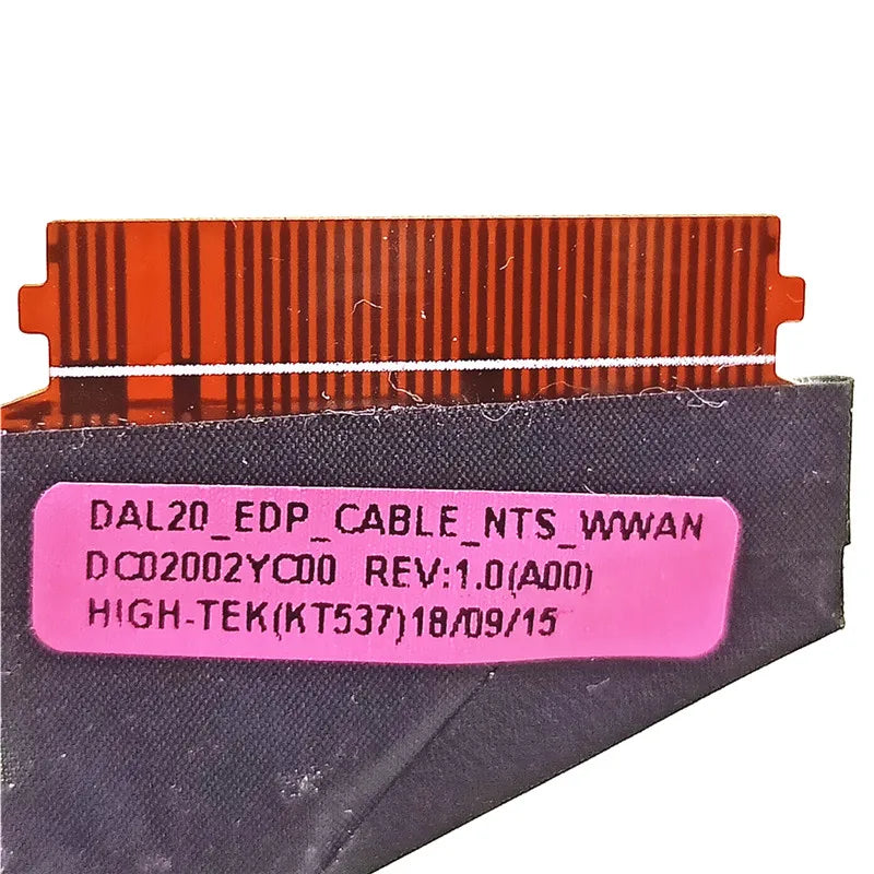 New Original Laptop LCD EDP Cable For Dell Latitude 3590 E3590 DAL20 NO TOUCH 86KN6 086KN6 DC02002YC00 Dell laptop repair parts