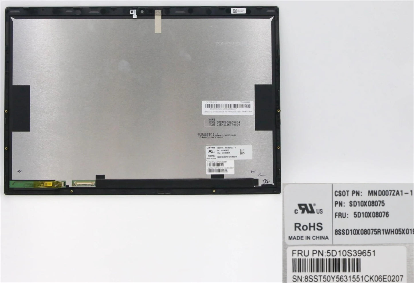 LCD 13" WQHD Touch IPS touch display screen for Lenovo Yoga Duet 7-13ITL6 LTE 13IML05 5D10S39703 MND007ZA1-1 5D10X08076