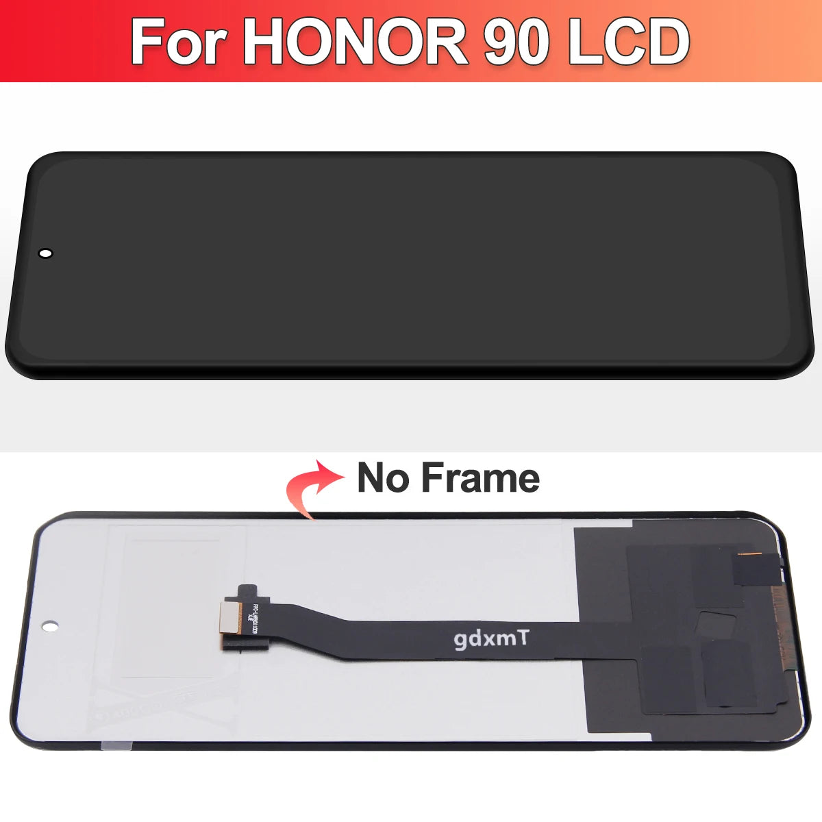 For Huawei For Honor 90 LCD Display REA-AN00, REA-NX9 Touch Screen With Touch Screen Replacement Parts 100% Tested Honor phone repair parts