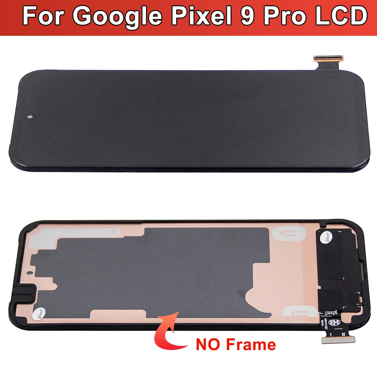 For Google Pixel 9 pro TFT Screen LCD Display Touch Digitizer Assembly Replacement Parts GR83Y GEC77 GWVK6 Compatible Google phone repair parts