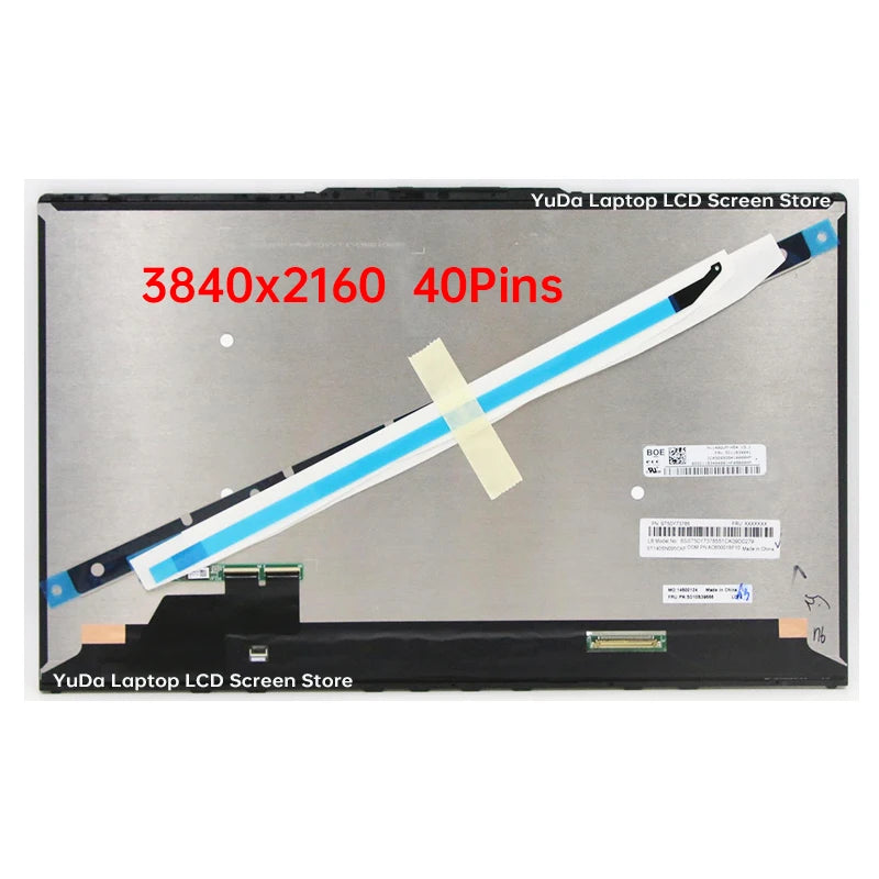 14 Inch Laptop LCD Touch Screen For Lenovo ideapad Yoga 9-14ITL5 Type 82BG Digitizer + With Frame Assembly Replacement FHD / UHD Lenovo laptop repair parts