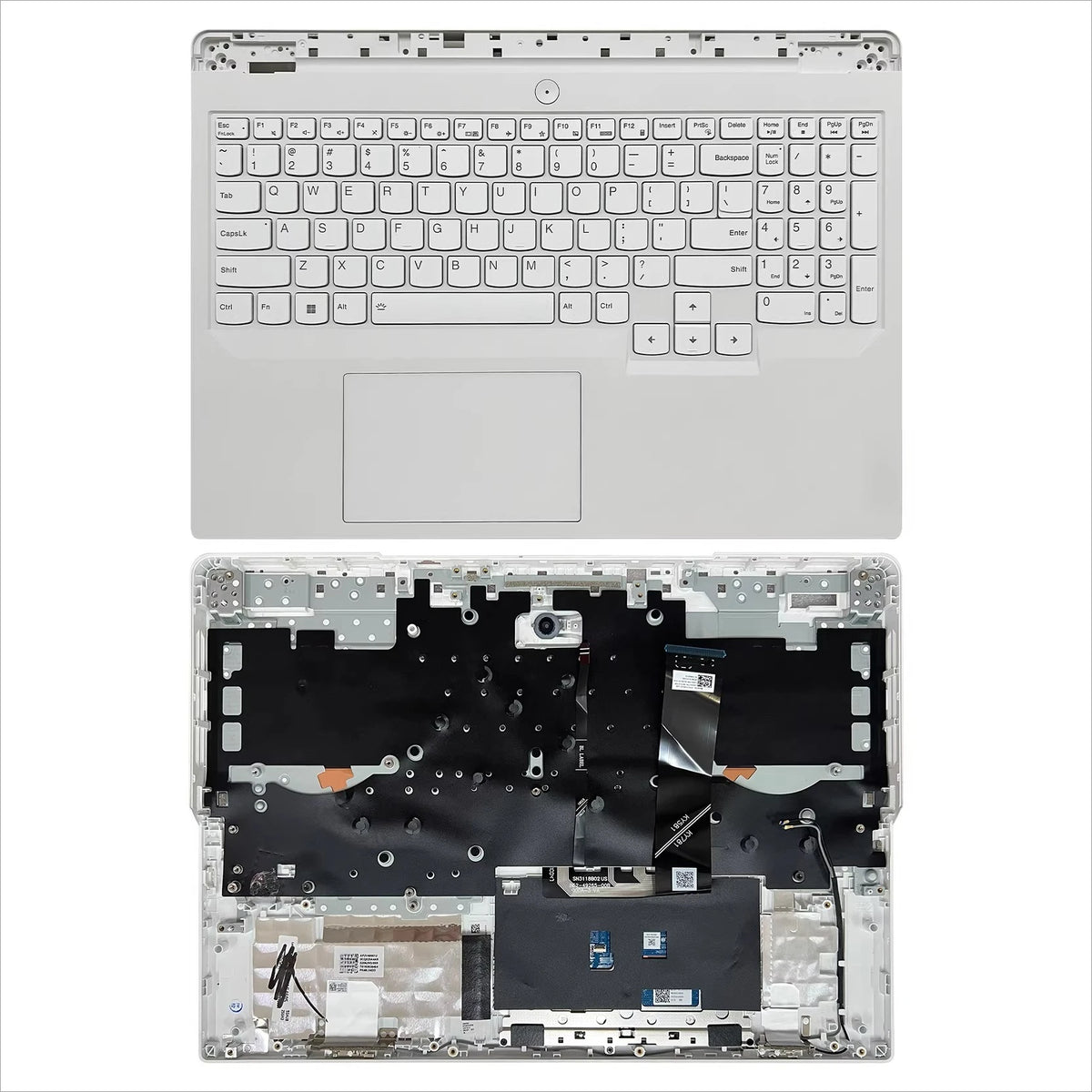 Upper case keyboard for Lenovo Legion Y9000P R9000P IRX8 IRX8H ARX8H 2023  topcase palmrest C shell cover touchpad assembly Lenovo laptop repair parts
