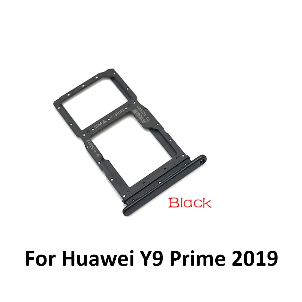SIM Card For Huawei Y9 Prime 2019 SIM Card Slot SD Card Tray Holder Adapter Parts Huawei phone repair parts