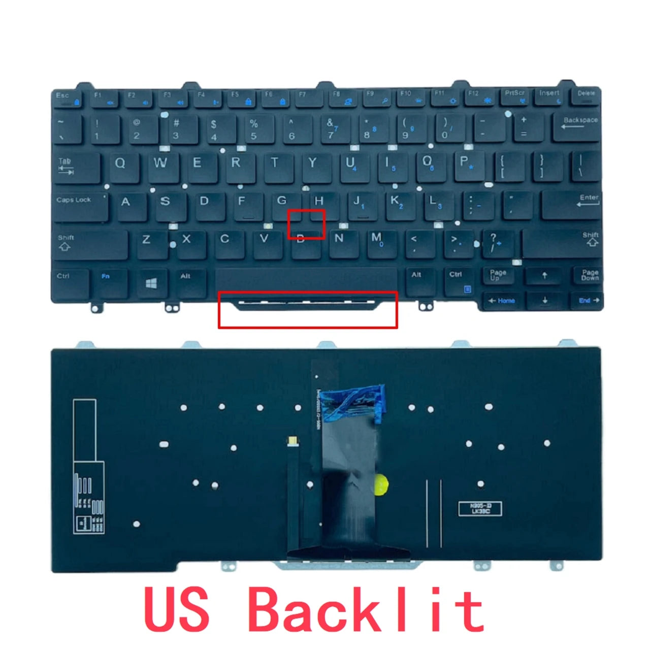New US Russian Latin UK Arab Laptop Backlit Keyboard For Dell Latitude 3340 3350 5480 5490 E3340 E7450 E5450 E7470 E5470Dell laptop repair parts
