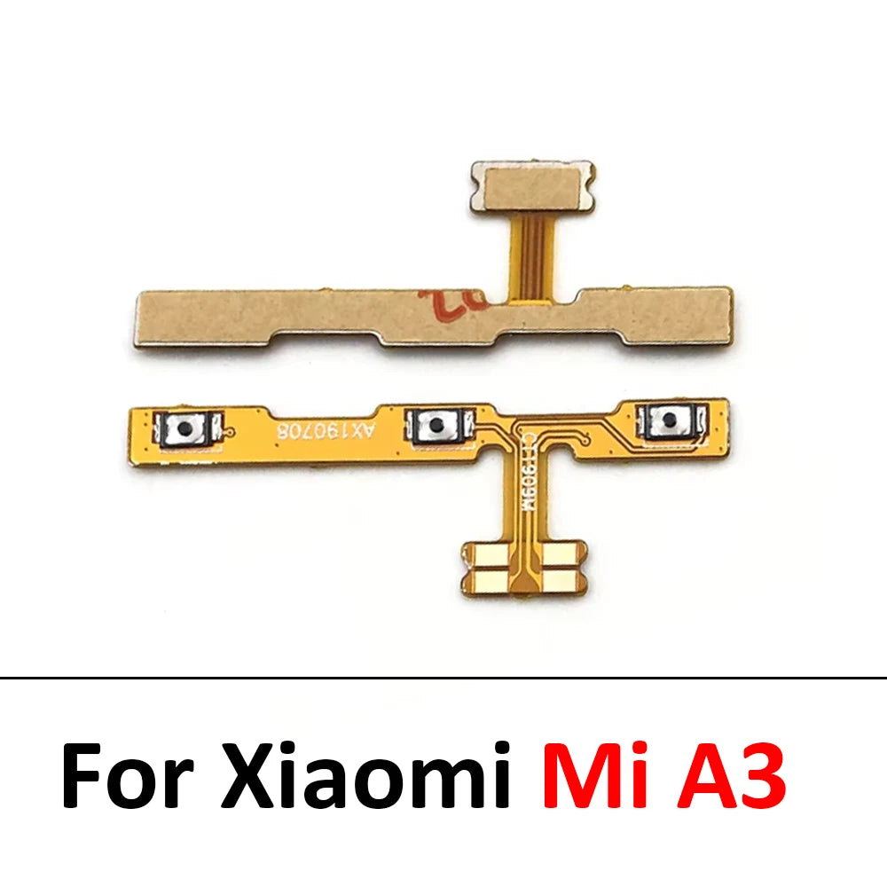 New For Xiaomi Mi A1 A2 A3 Redmi A1 A2 A3 Plus Volume Button Power Switch On Off Button Flex Cable  Xiaomi  Xiao mi phone repair parts