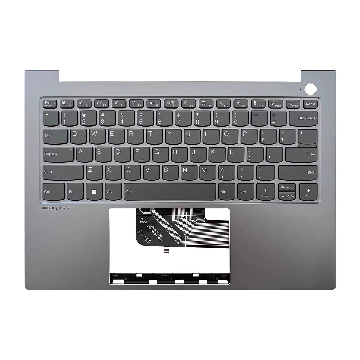 Upper case keyboard for Lenovo  ThinkBook 14 G4 + G5 + ARA IAP keyboard host cover C case touchpad topcase palmrest touchpad Lenovo laptop repair parts