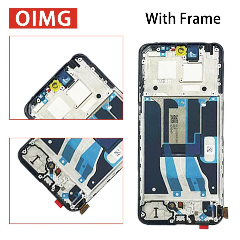 6.67 Super AMOLED For Realme 12+ 5G LCD Display Screen Touch Digitizer For Realme 12 Plus Display RMX3867 Screen Oppo phone repair parts Realme phone repair parts