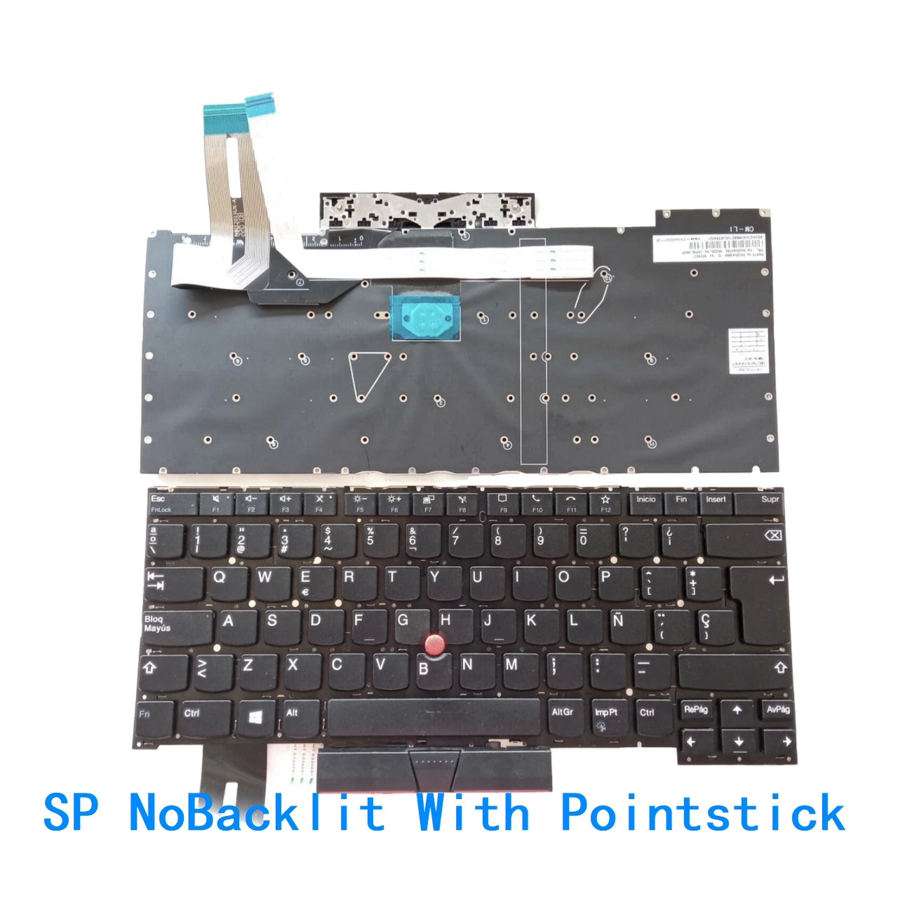 New US Spanish UK Brazil Portuguese Language  Backlit Keyboard For Lenovo Thinkpad T14S Gen 1, P1 Gen 3, X1 Extreme 3rd Gen 3 Lenovo laptop repair parts