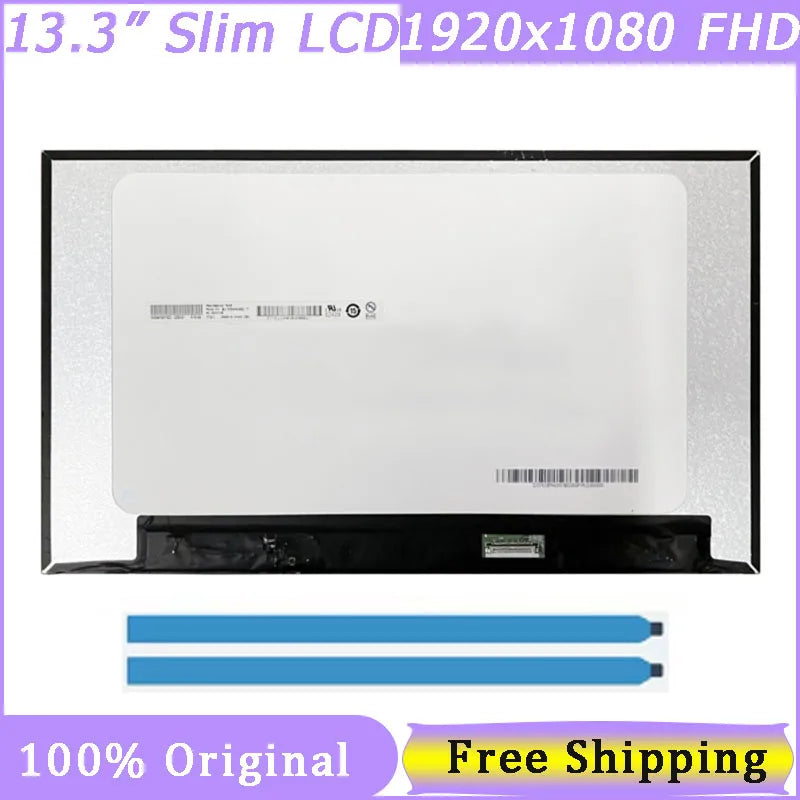13.3'' Slim 30 Pin Laptop Screen For HP EliteBook 830 G7 G8 N133HCA-E5A  B133HAN06.7 1920*1080 FHD Display Matrix Replacement  HP laptop repair parts