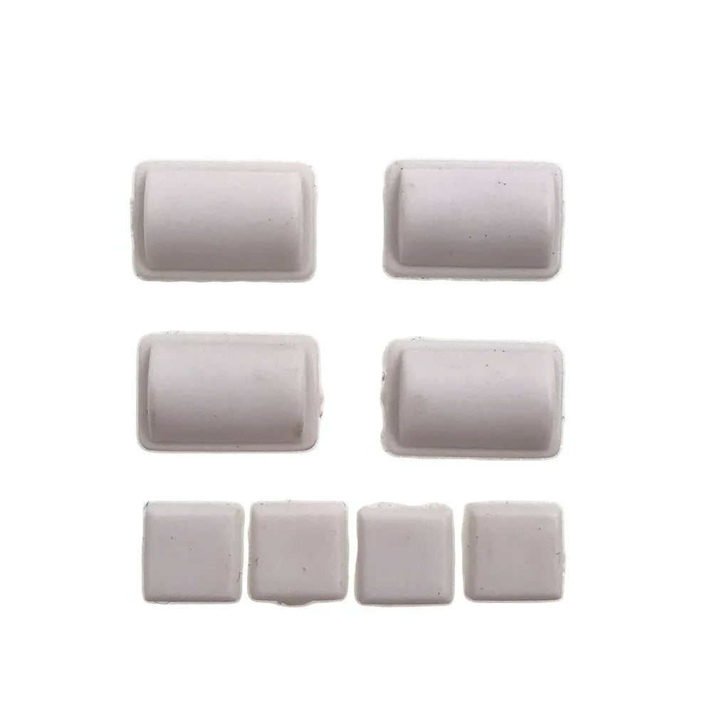 1-5Set For Nintendo Console WII Non-slip Rubber Pad Dust Plugs Screw Feet Cover Replacement Game console repair parts
