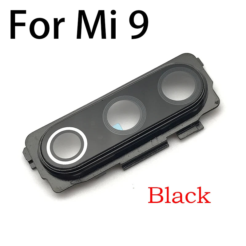 New For Xiaomi Mi 9 Se Mi9 9 Back Rear Camera Glass Lens Frame Cover With Adhensive  Xiaomi  Xiao mi phone repair parts