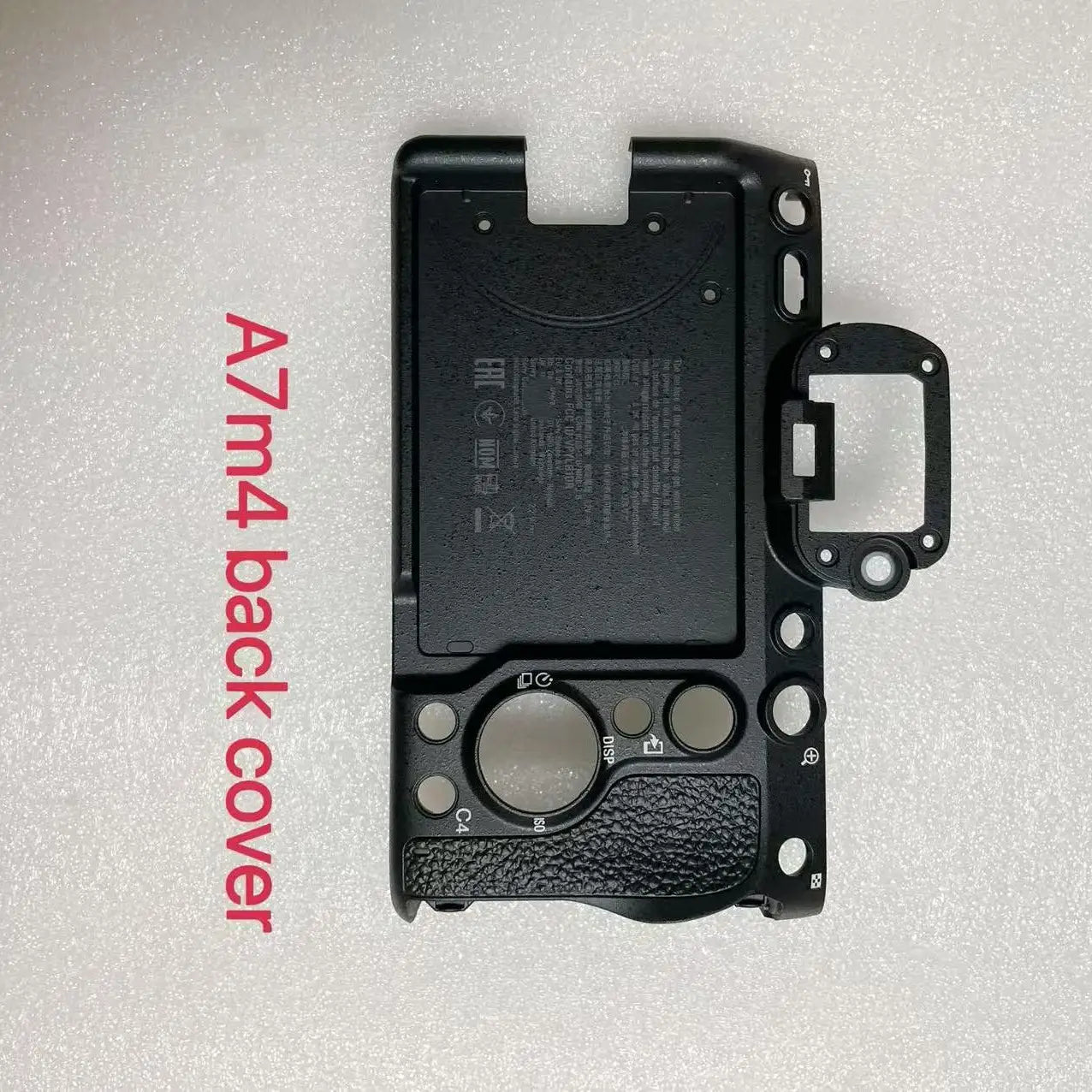New Original Back Cover With Thumb Rubber for Sony ILCE-7M4 A7M4 Camera Rear Shell Repair Part  Digital Camera repair parts