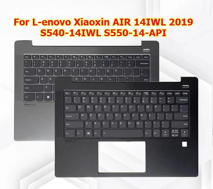 Upper case keyboard for Lenovo Xiaoxin AIR 14IWL 2019 S540-14IWL S550-14-API  topcase palmrest keyboard cover touchpad assembly Lenovo laptop repair parts
