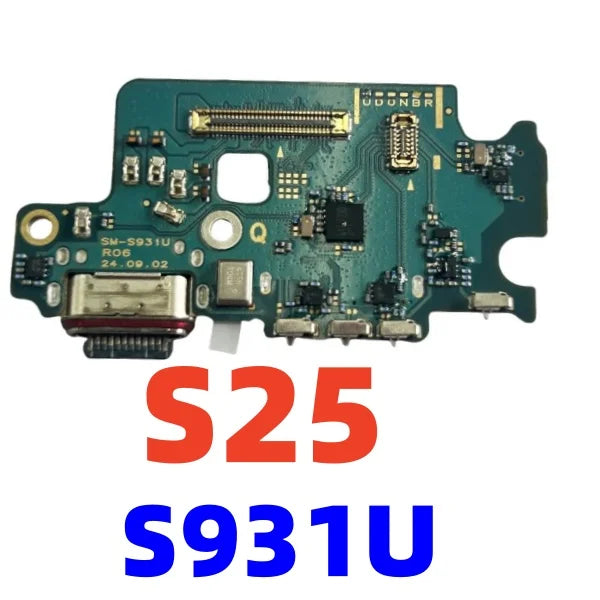 Charging Dock USB Port Connector Flex Cable for Samsung S25 Plus S931B S936B S938B S931U S936U S25 Ultra S731B Samsung phone repair parts