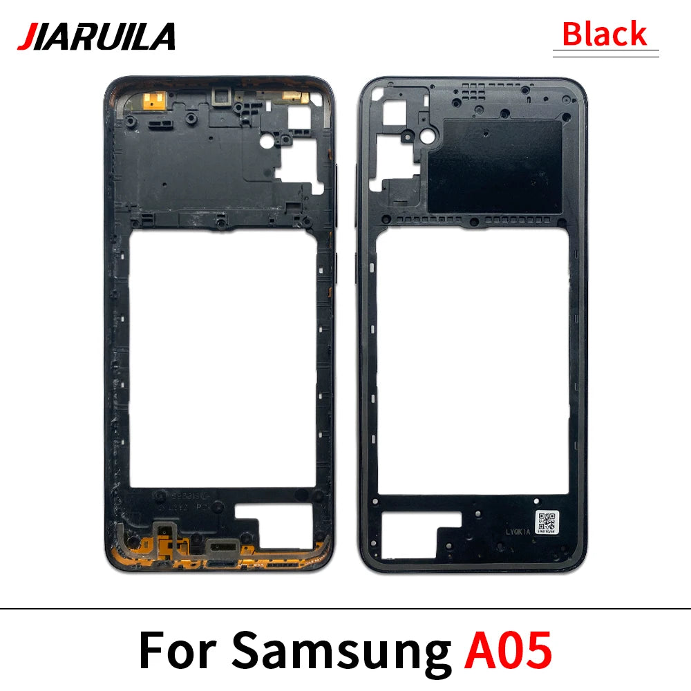New For Samsung A15 4G A155F / A15 5G A156B / A05 / A05s / A25 5G Housing Middle Frame Bezel Middle Plate Cover Samsung phone repair parts