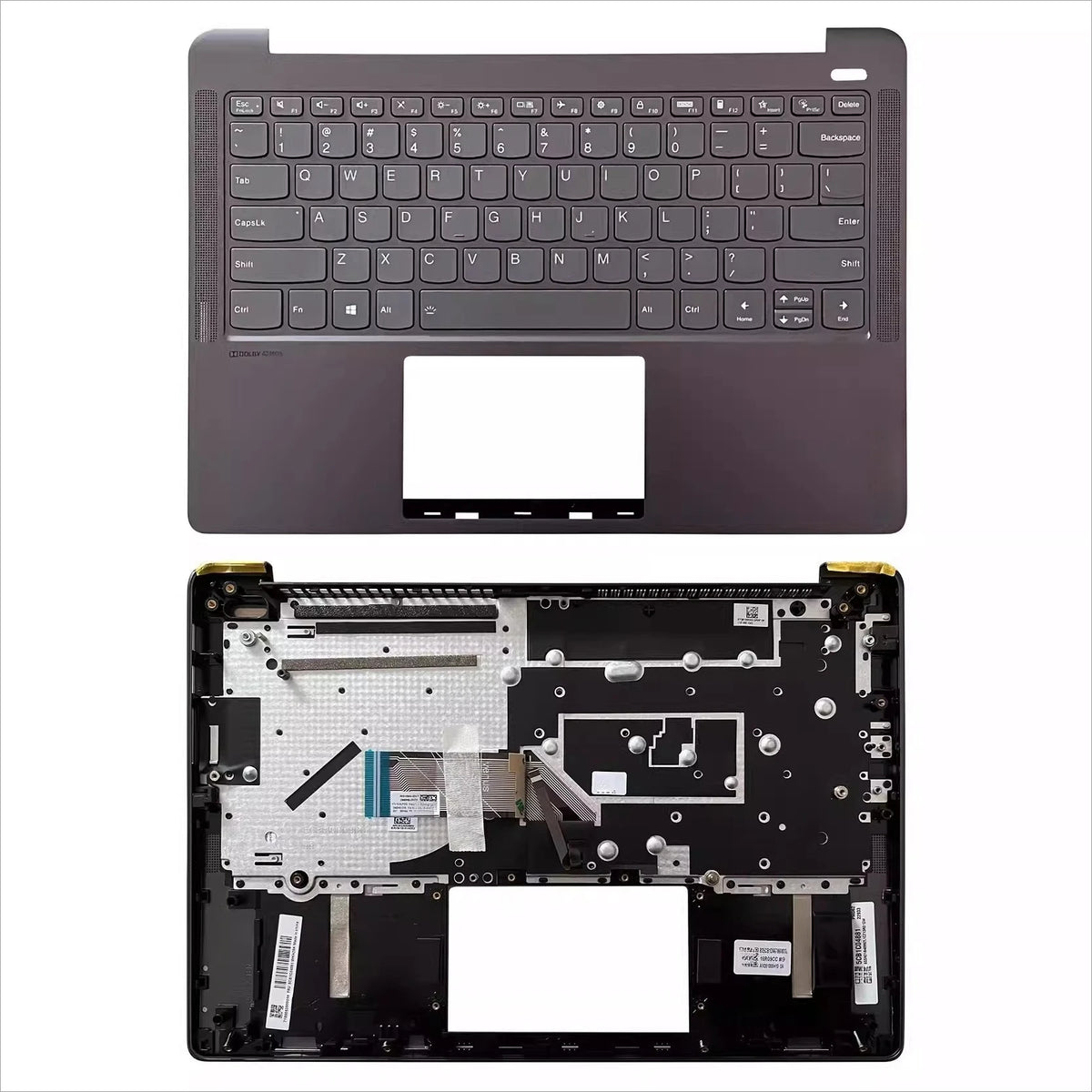 Upper case keyboard for Lenovo Xiaoxin Air 14 + ACN ITL 2021 IdeaPad 5 Pro-14ITL6 C topcase palmrest cover touchpad 5CB1C04881 Lenovo laptop repair parts