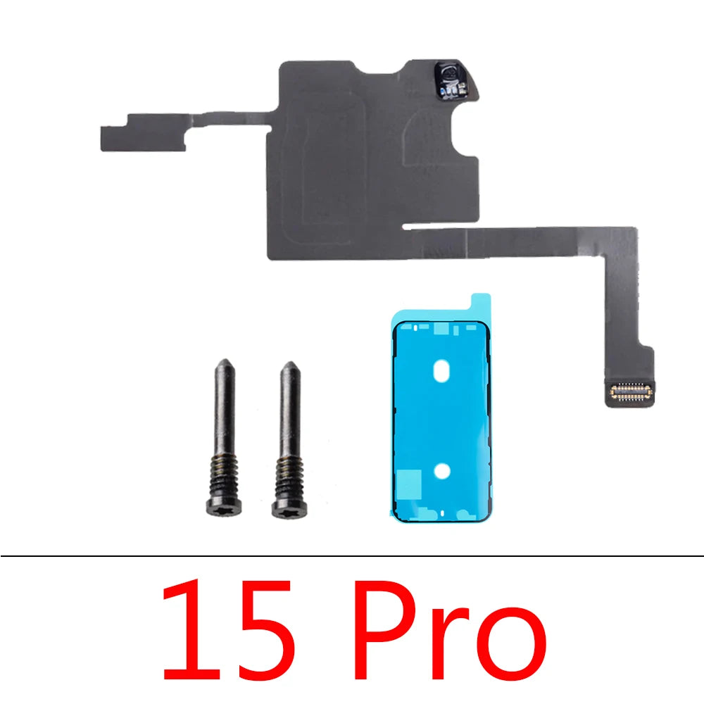 1set For IPhone 15 Pro Max Plus Front Ear Earpiece Speaker Proximity Light Sensor Flex Ribbon Cable iPhone phone repair parts
