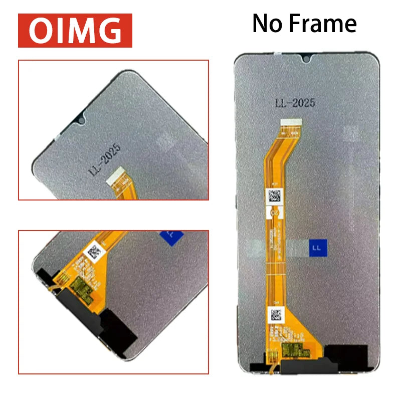 6.74' IPS LCD For Realme Note 70 LCD Display Touch Screen Digitizer Assembly For Realme Note 70T RMX5313 LCD Replacement Oppo phone repair parts Realme phone repair parts
