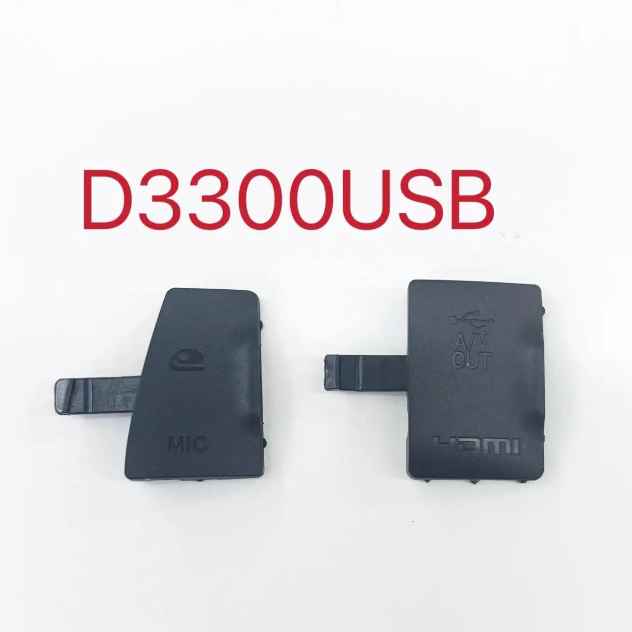 Original USB Rubber Set for Nikon D3300 MIC A/V OUT HDMI Rubber Repair Parts Digital Camera repair parts