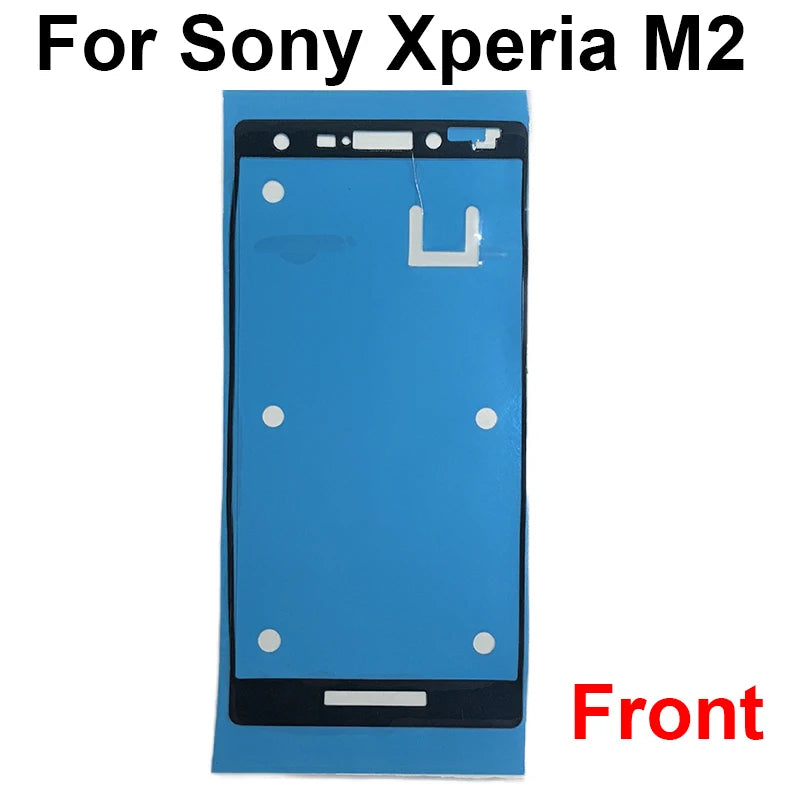 Display 3M Adhesive Tape for Sony xperia M2 Aqua S50T D2306 rear housing Waterproof glue for SONY M2 S50h D2303 D2302 D2305 Sony phone repair parts